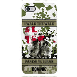 Personalized Denmark Veteran Phone Case OCT-DT10