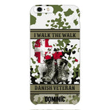 Personalized Denmark Veteran Phone Case OCT-DT10