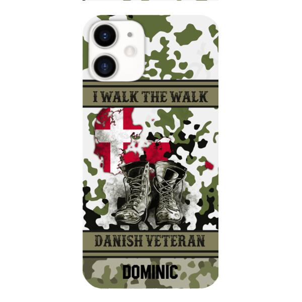 Personalized Denmark Veteran Phone Case OCT-DT10