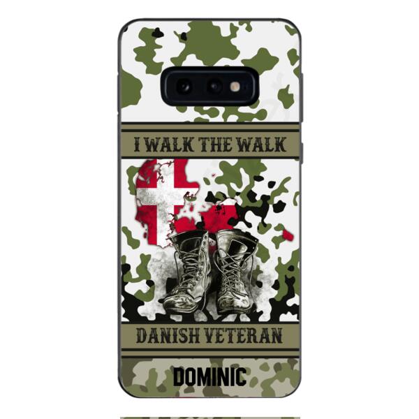 Personalized Denmark Veteran Phone Case OCT-DT10