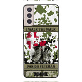 Personalized Denmark Veteran Phone Case OCT-DT10