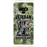 Personalized Canadian Veteran Walked The Walk Phone Case OCT-DT10