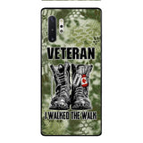 Personalized Canadian Veteran Walked The Walk Phone Case OCT-DT10