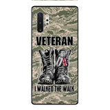 Personalized British Veteran Walked The Walk Phone Case OCT-DT10