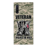 Personalized British Veteran Walked The Walk Phone Case OCT-DT10