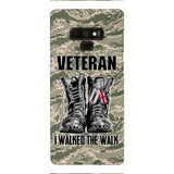 Personalized British Veteran Walked The Walk Phone Case OCT-DT10