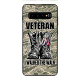 Personalized British Veteran Walked The Walk Phone Case OCT-DT10