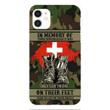 Personalized Swiss Veteran Phone Case OCT-MA10