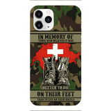 Personalized Swiss Veteran Phone Case OCT-MA10