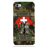 Personalized Swiss Veteran Phone Case OCT-MA10