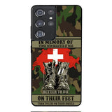Personalized Swiss Veteran Phone Case OCT-MA10