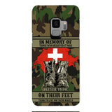 Personalized Swiss Veteran Phone Case OCT-MA10
