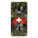 Personalized Swiss Veteran Phone Case OCT-MA10
