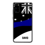 Personalized Australian Thin Blue Line Phone Case OCT-HQ10