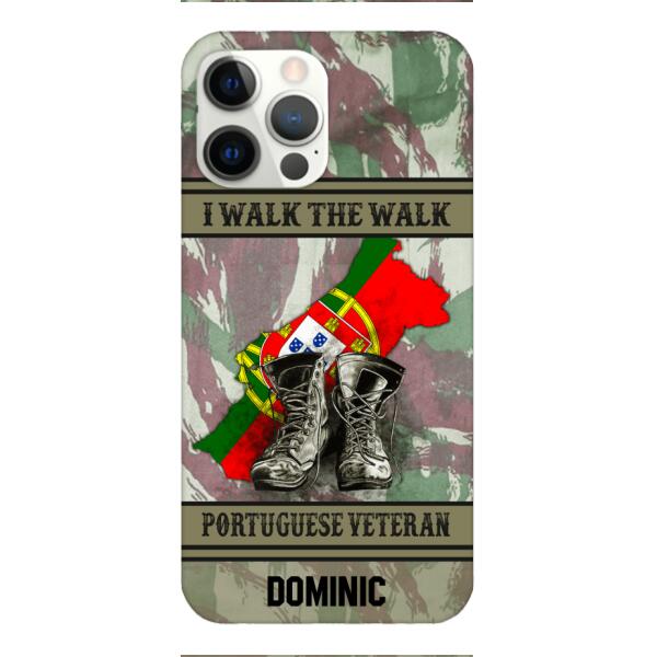 Personalized Portugal Veteran Phone Case OCT-DT14