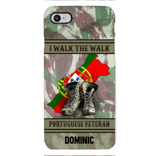 Personalized Portugal Veteran Phone Case OCT-DT14