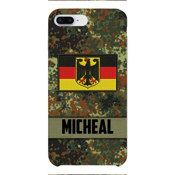Personalized German Soldier Phone Case OCT-LN14