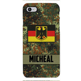 Personalized German Soldier Phone Case OCT-LN14