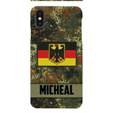 Personalized German Soldier Phone Case OCT-LN14