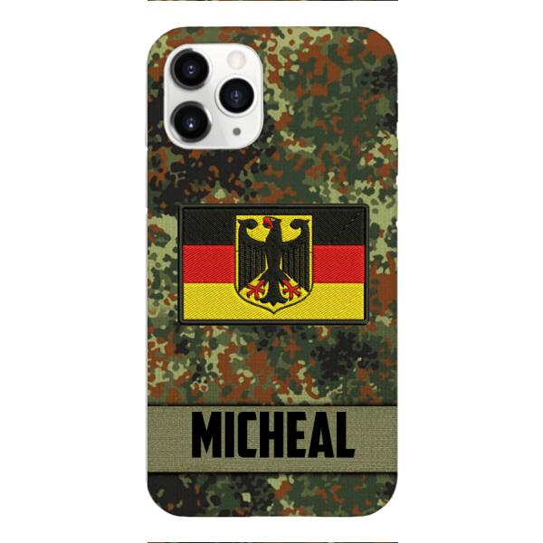 Personalized German Soldier Phone Case OCT-LN14