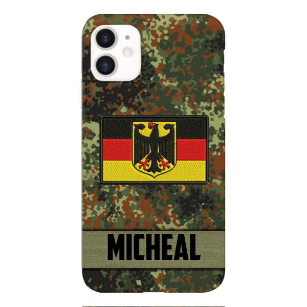 Personalized German Soldier Phone Case OCT-LN14