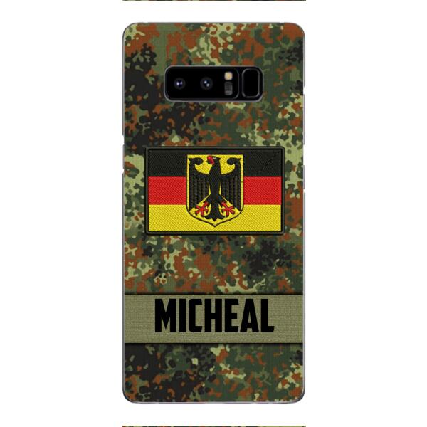 Personalized German Soldier Phone Case OCT-LN14