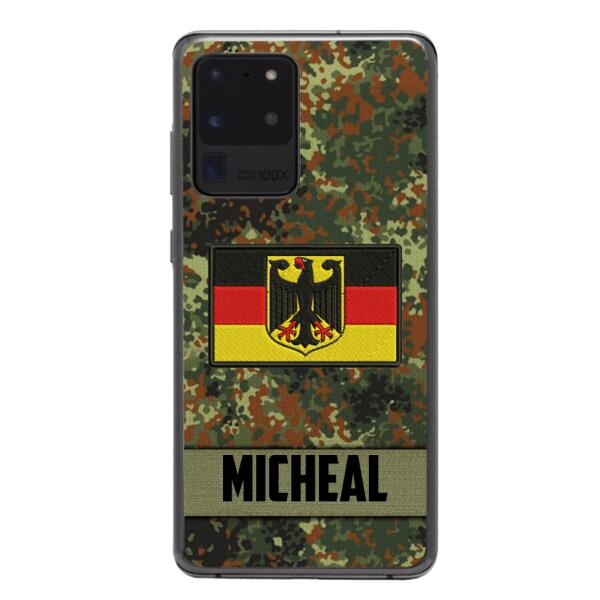 Personalized German Soldier Phone Case OCT-LN14