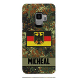 Personalized German Soldier Phone Case OCT-LN14