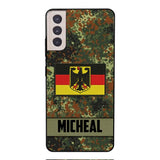 Personalized German Soldier Phone Case OCT-LN14