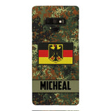 Personalized German Soldier Phone Case OCT-LN14