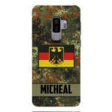 Personalized German Soldier Phone Case OCT-LN14