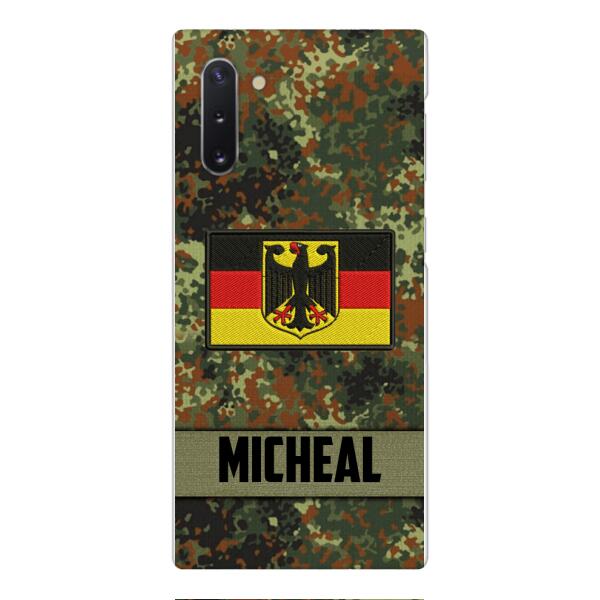 Personalized German Soldier Phone Case OCT-LN14