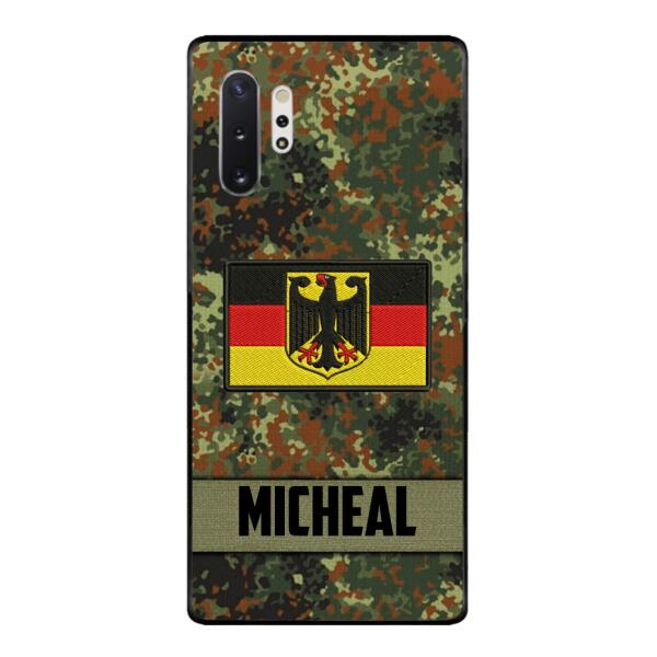 Personalized German Soldier Phone Case OCT-LN14