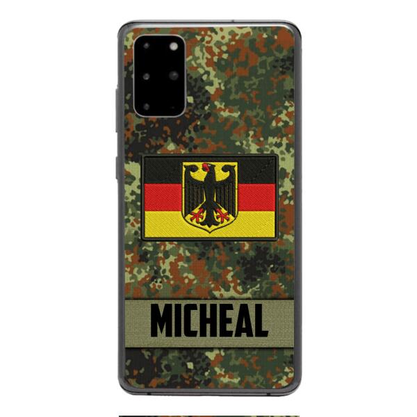 Personalized German Soldier Phone Case OCT-LN14