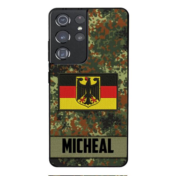 Personalized German Soldier Phone Case OCT-LN14