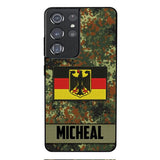 Personalized German Soldier Phone Case OCT-LN14