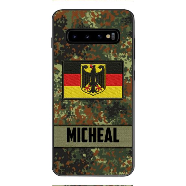 Personalized German Soldier Phone Case OCT-LN14