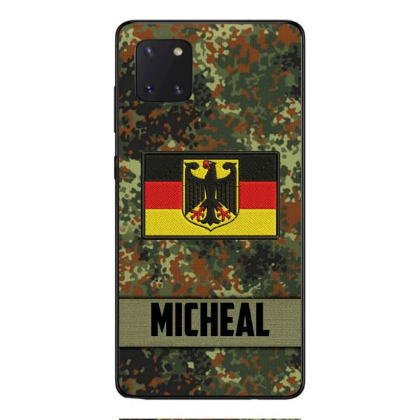 Personalized German Soldier Phone Case OCT-LN14