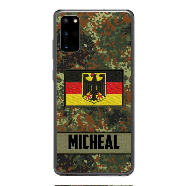 Personalized German Soldier Phone Case OCT-LN14