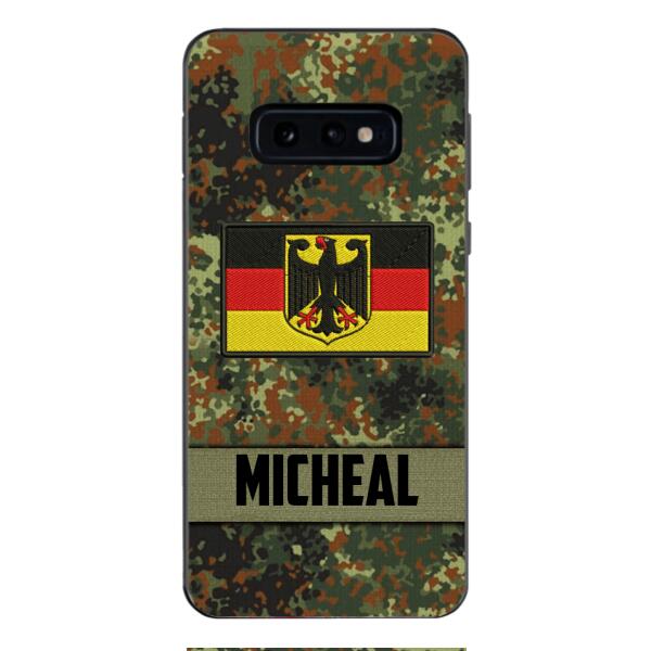Personalized German Soldier Phone Case OCT-LN14
