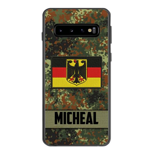 Personalized German Soldier Phone Case OCT-LN14