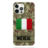 Personalized Italian Soldier Phone Case OCT-LN14