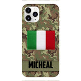 Personalized Italian Soldier Phone Case OCT-LN14