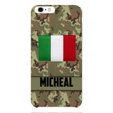 Personalized Italian Soldier Phone Case OCT-LN14