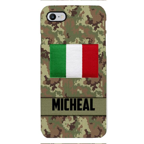 Personalized Italian Soldier Phone Case OCT-LN14