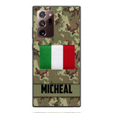 Personalized Italian Soldier Phone Case OCT-LN14