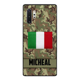 Personalized Italian Soldier Phone Case OCT-LN14