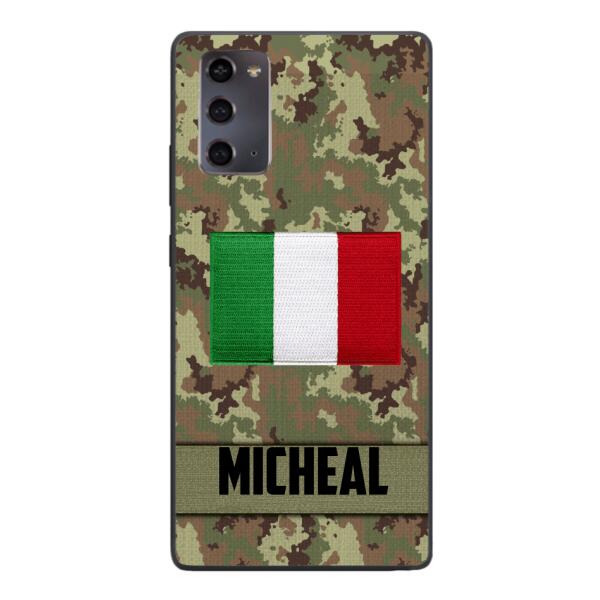 Personalized Italian Soldier Phone Case OCT-LN14