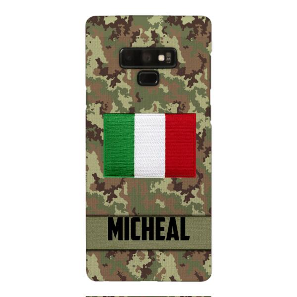 Personalized Italian Soldier Phone Case OCT-LN14