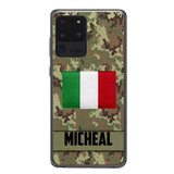 Personalized Italian Soldier Phone Case OCT-LN14